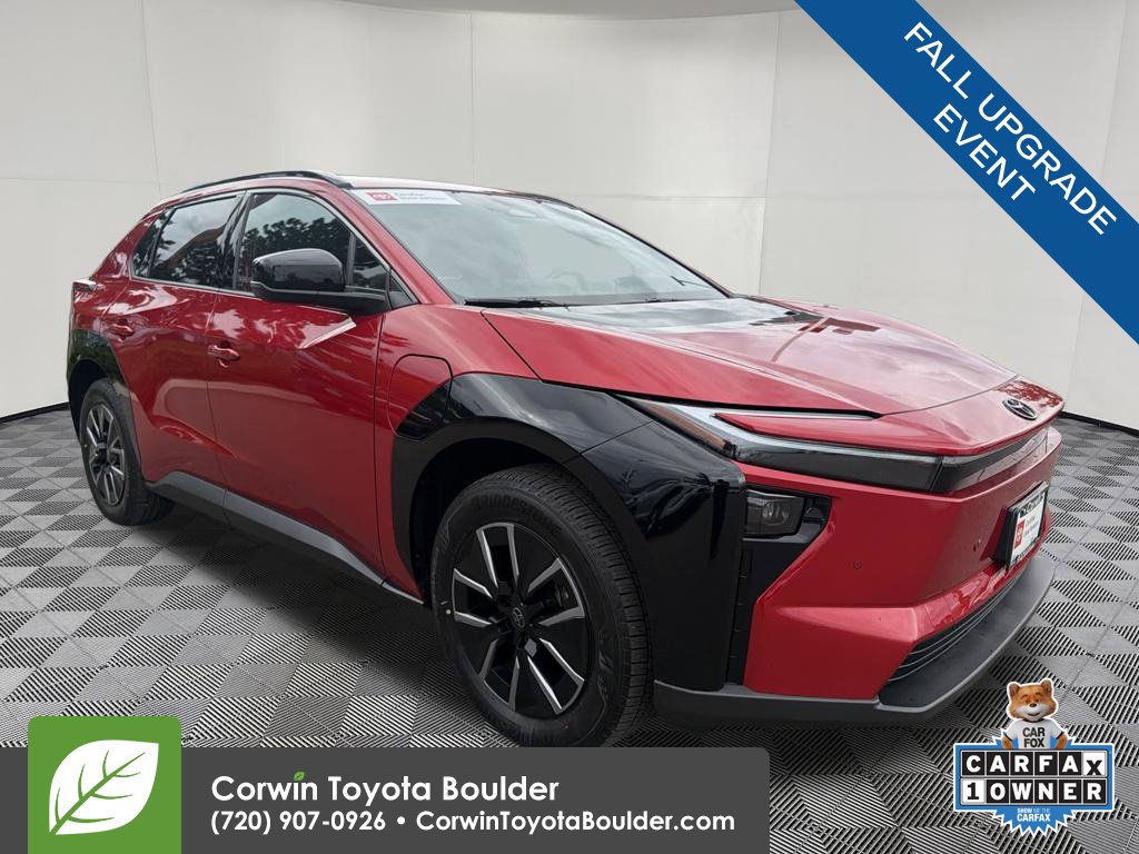 Used 2026 Toyota bZ XLE with VIN JTMBDAFB8TJ000287 for sale in Boulder, CO