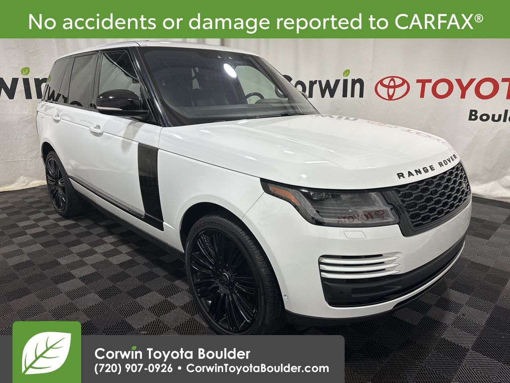 2018 Land Rover Range Rover Supercharged