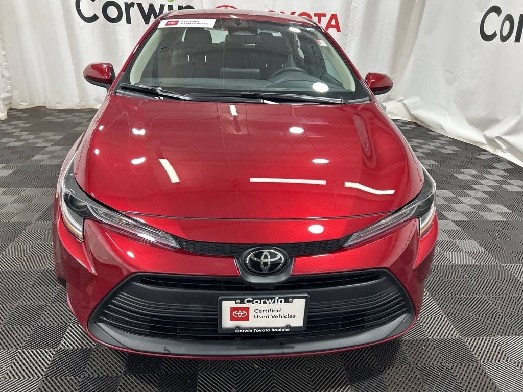 Certified 2024 Toyota Corolla LE with VIN 5YFB4MDE7RP218840 for sale in Boulder, CO