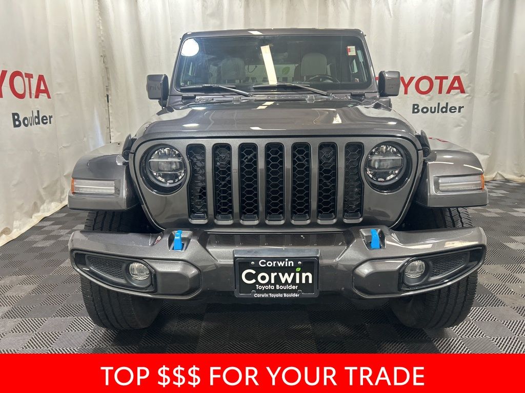 Used 2021 Jeep Wrangler Unlimited High Altitude 4XE with VIN 1C4JJXP61MW845107 for sale in Boulder, CO