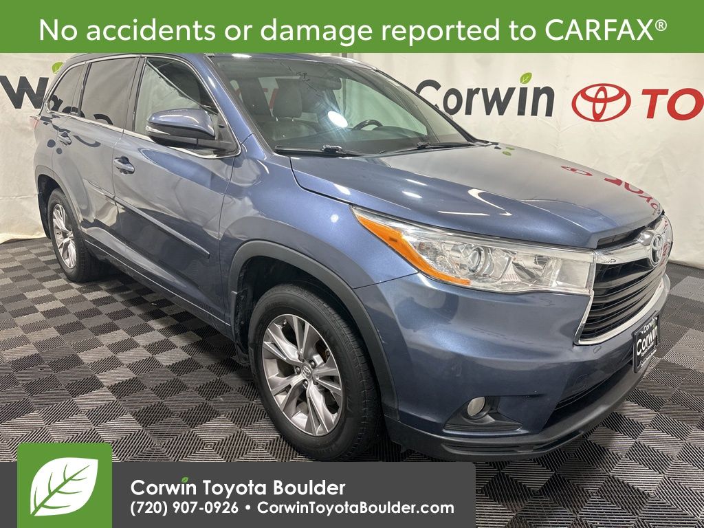 2014 Toyota Highlander XLE's photo