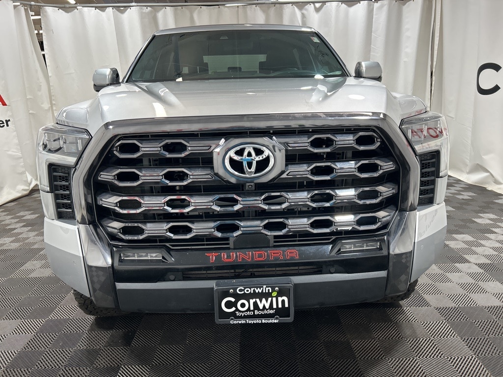 Used 2023 Toyota Tundra Platinum with VIN 5TFNA5DB5PX077895 for sale in Boulder, CO