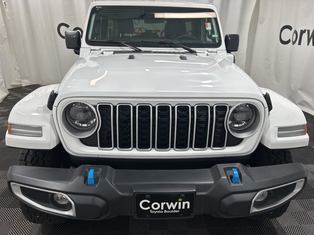 Used 2024 Jeep Wrangler 4xe Sahara 4XE with VIN 1C4RJXP61RW172426 for sale in Boulder, CO