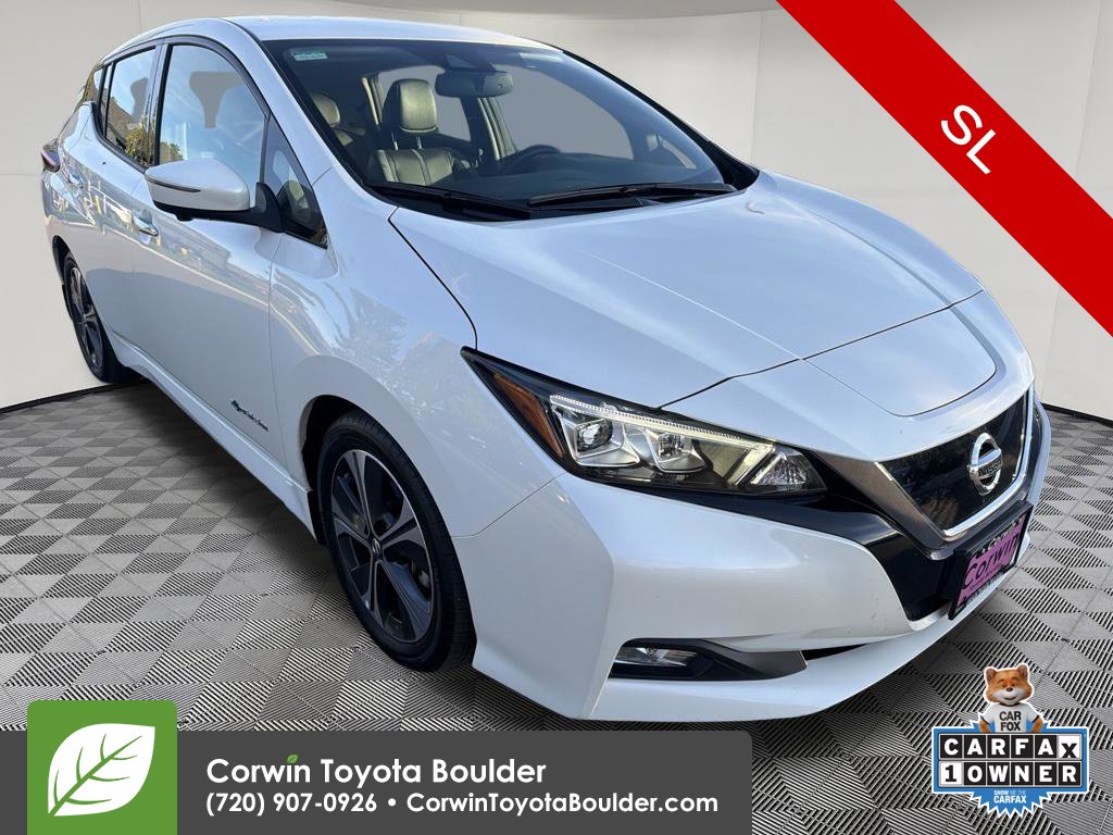 Used 2018 Nissan LEAF SL with VIN 1N4AZ1CP1JC303755 for sale in Boulder, CO