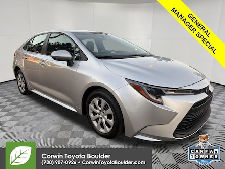 2025 Toyota Corolla LE Sedan
