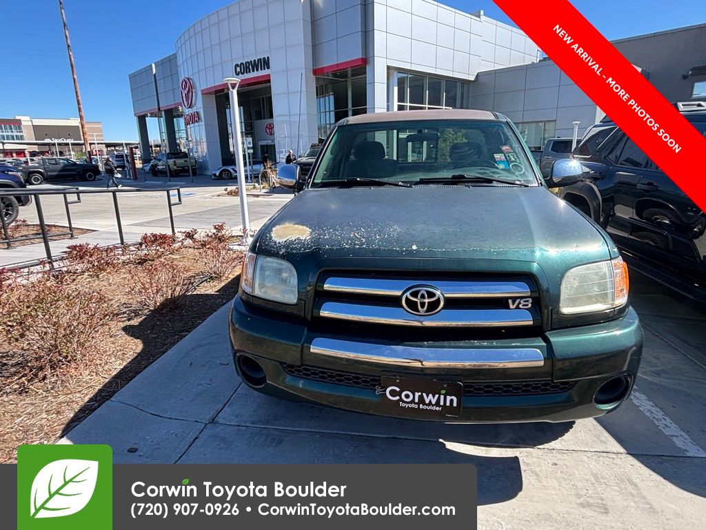 Used 2003 Toyota Tundra SR5 with VIN 5TBKT44163S336322 for sale in Boulder, CO