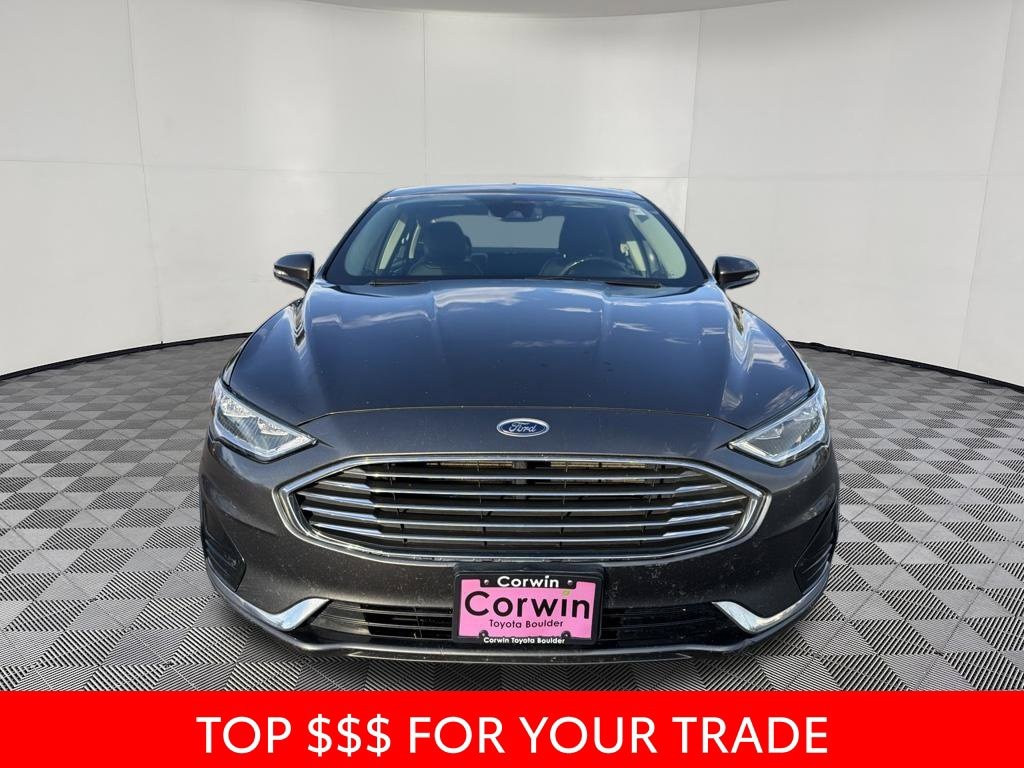 Used 2019 Ford Fusion Hybrid SEL with VIN 3FA6P0MU0KR158298 for sale in Boulder, CO