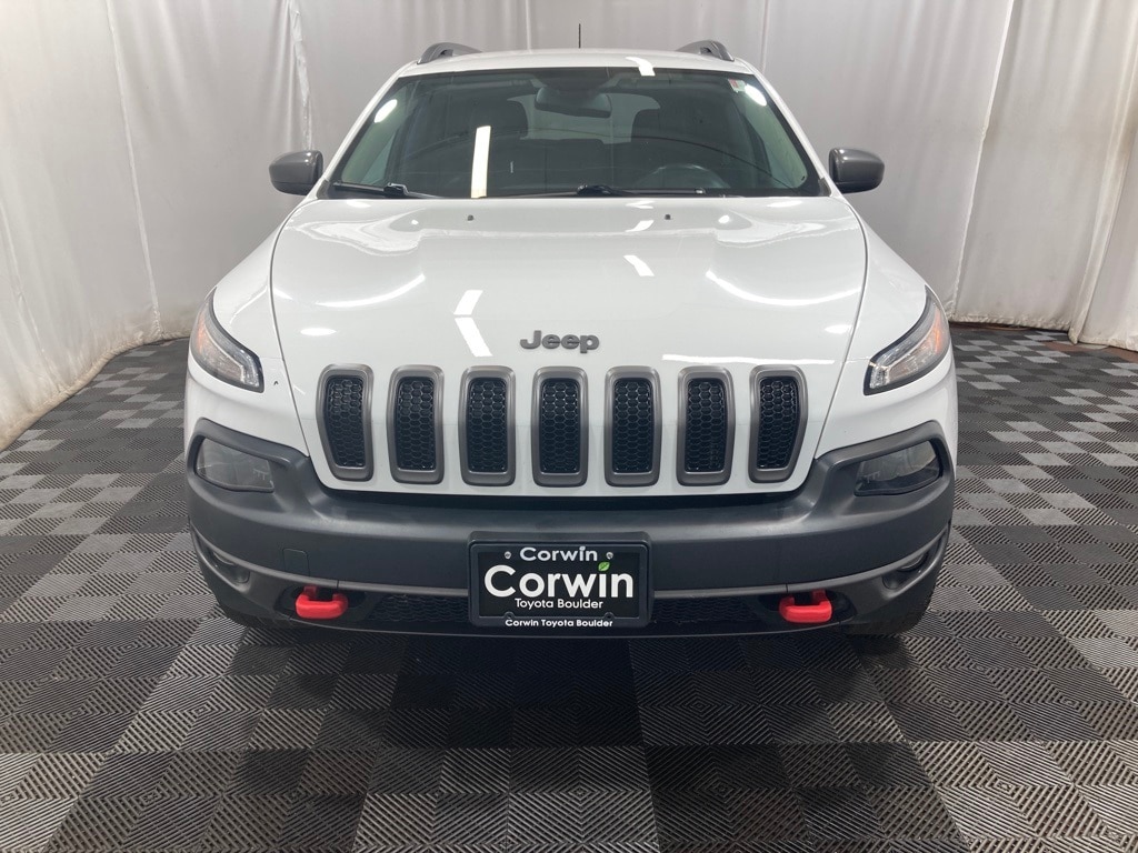 Used 2017 Jeep Cherokee Trailhawk with VIN 1C4PJMBS5HW589959 for sale in Boulder, CO