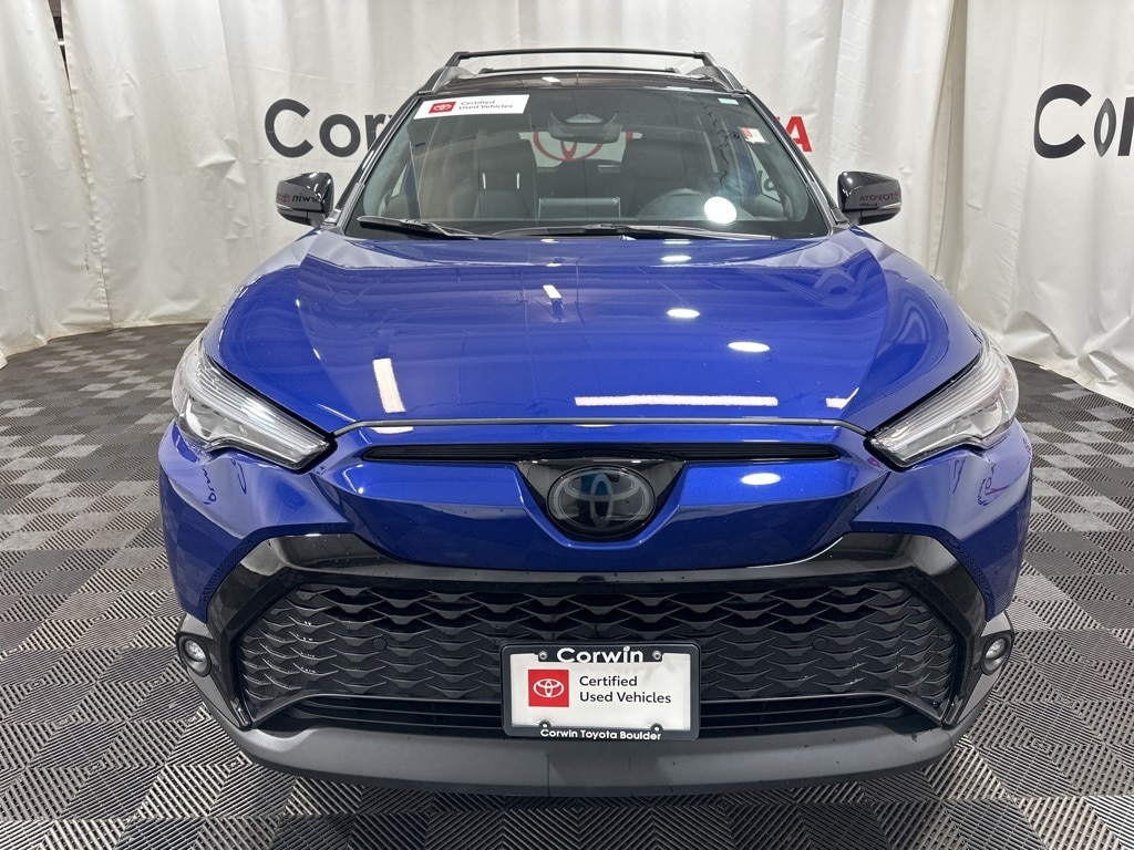 Certified 2024 Toyota Corolla Cross XSE with VIN 7MUFBABG3RV056874 for sale in Boulder, CO