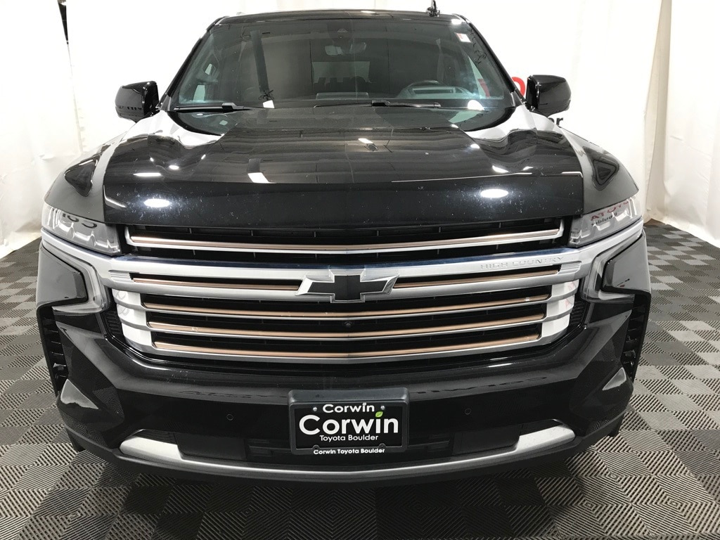 Used 2021 Chevrolet Suburban High Country with VIN 1GNSKGKL9MR374375 for sale in Boulder, CO