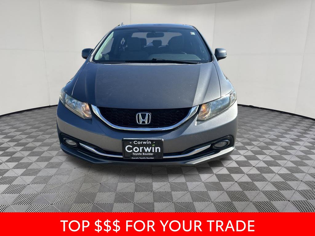 Used 2013 Honda Civic EX-L with VIN 2HGFB2F92DH519818 for sale in Boulder, CO