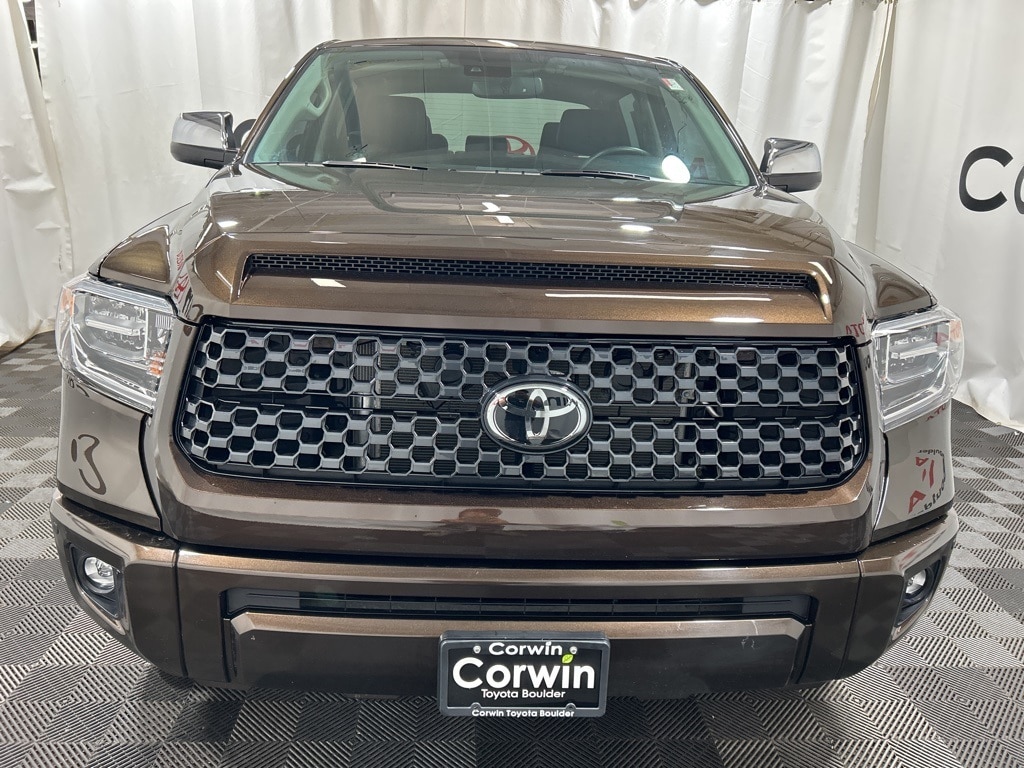 Used 2021 Toyota Tundra Platinum with VIN 5TFAY5F18MX008886 for sale in Boulder, CO