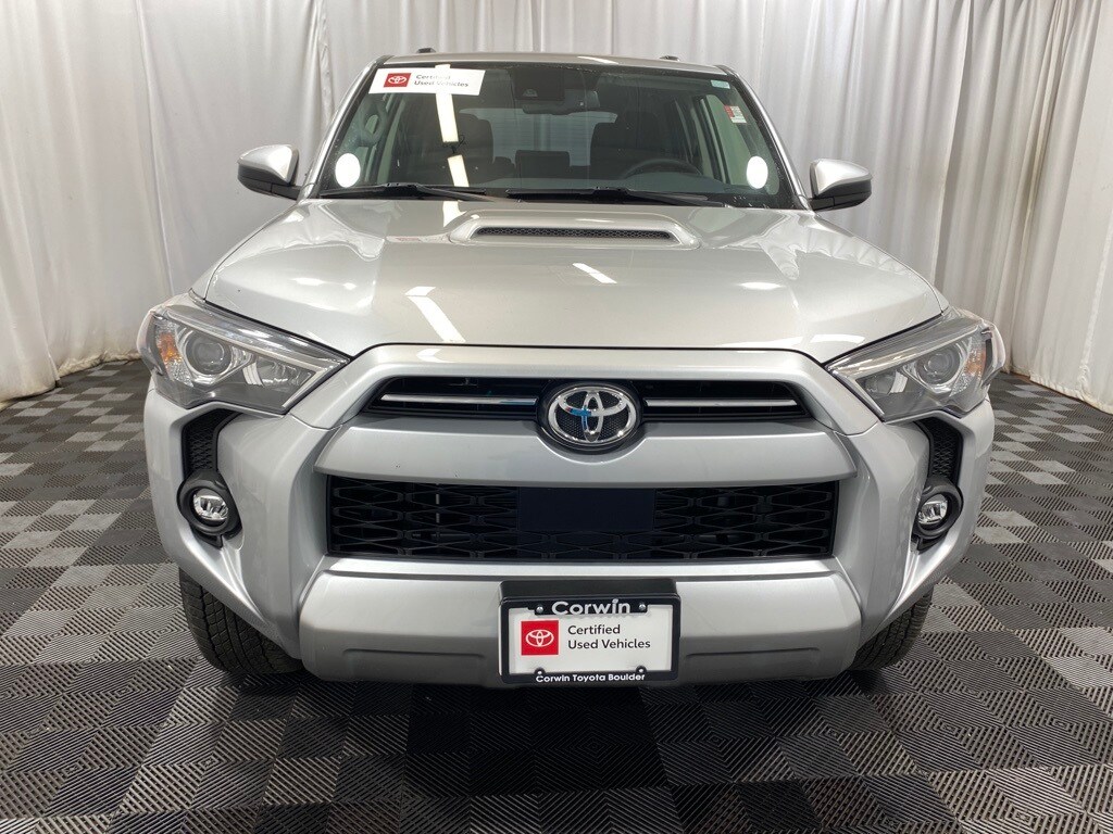 Certified 2024 Toyota 4Runner Off-Road with VIN JTEPU5JR3R6261805 for sale in Boulder, CO