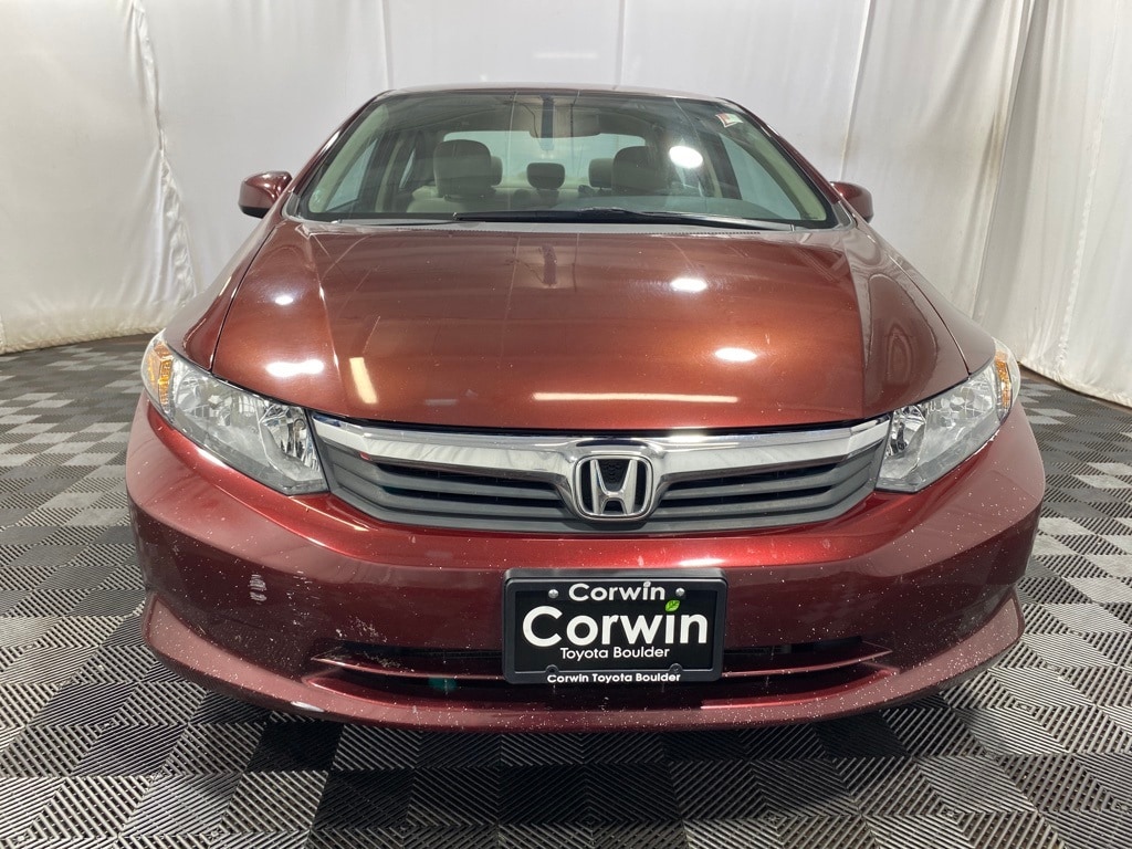 Used 2012 Honda Civic LX with VIN 19XFB2F57CE070951 for sale in Boulder, CO