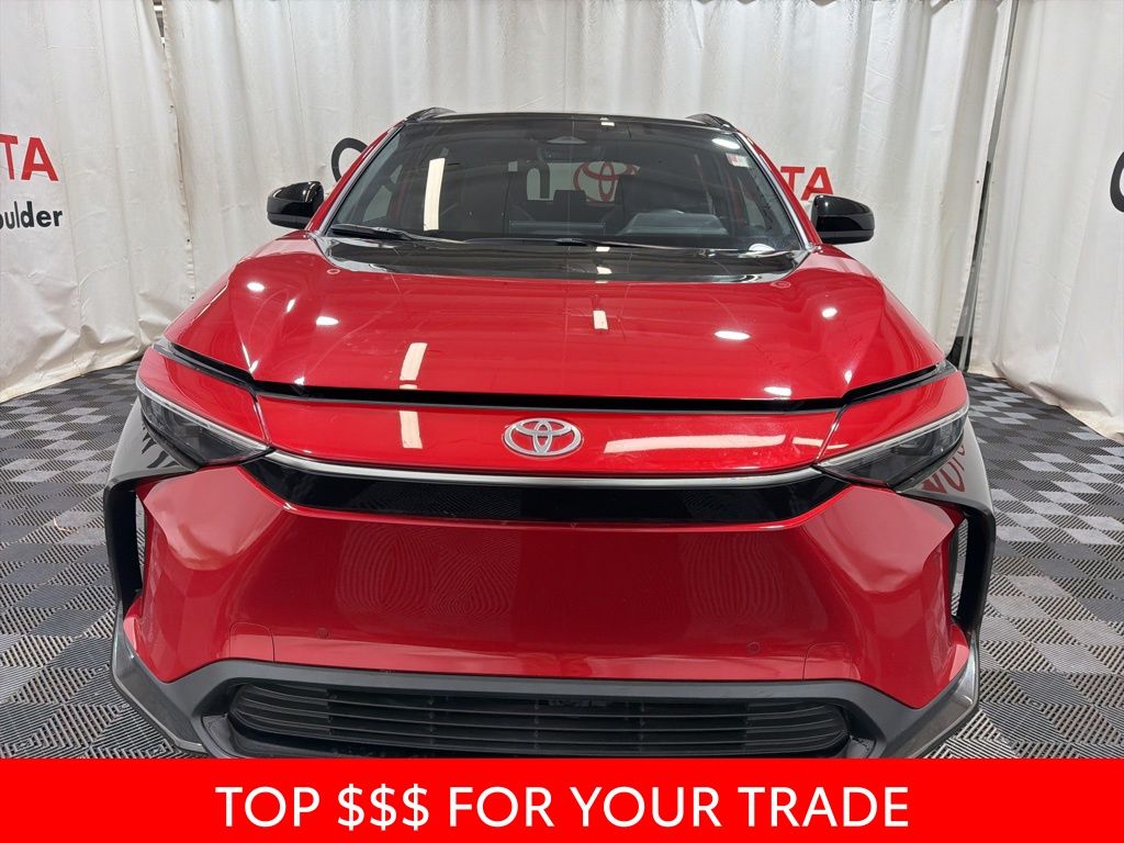 Used 2024 Toyota bZ4X XLE with VIN JTMABACAXRA053708 for sale in Boulder, CO