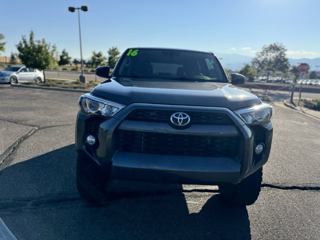 Used 2016 Toyota 4Runner SR5 with VIN JTEBU5JR0G5387293 for sale in Colorado Springs, CO