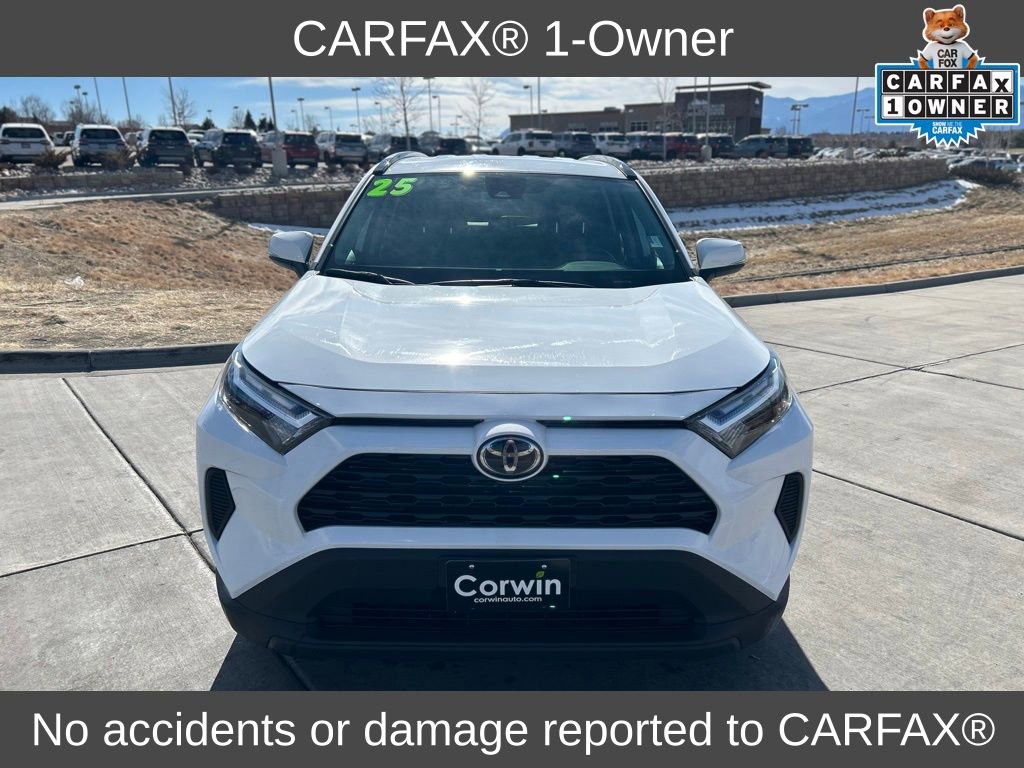 Used 2025 Toyota RAV4 XLE with VIN 4T3RWRFVXSU175285 for sale in Northfield, Minnesota
