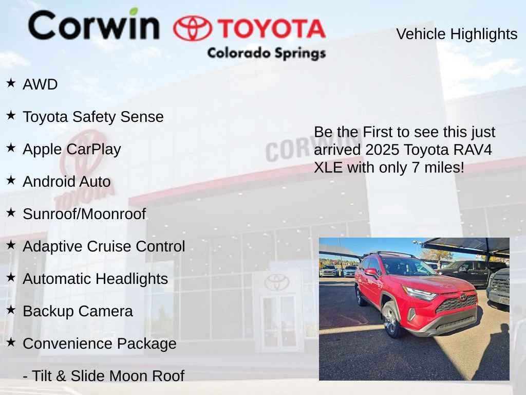 2025 Toyota RAV4 XLE photo 3