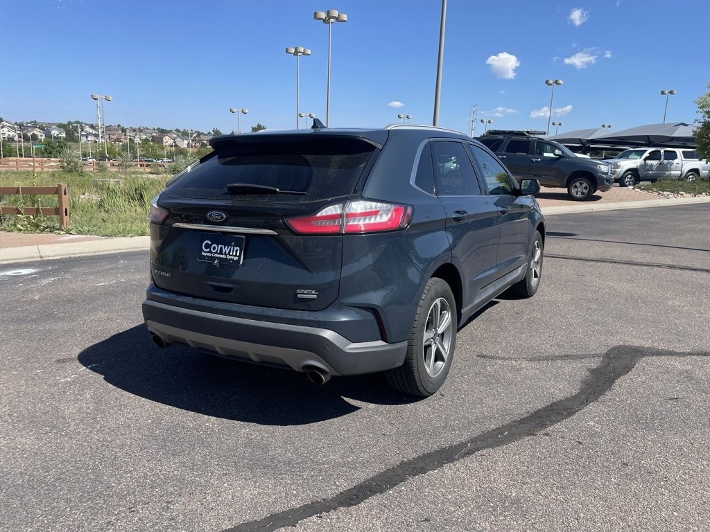 Used 2019 Ford Edge SEL with VIN 2FMPK3J95KBC74010 for sale in Fargo, ND