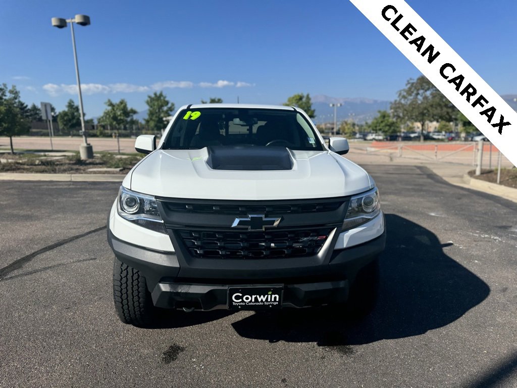 Used 2019 Chevrolet Colorado ZR2 with VIN 1GCGTEEN0K1128016 for sale in Colorado Springs, CO