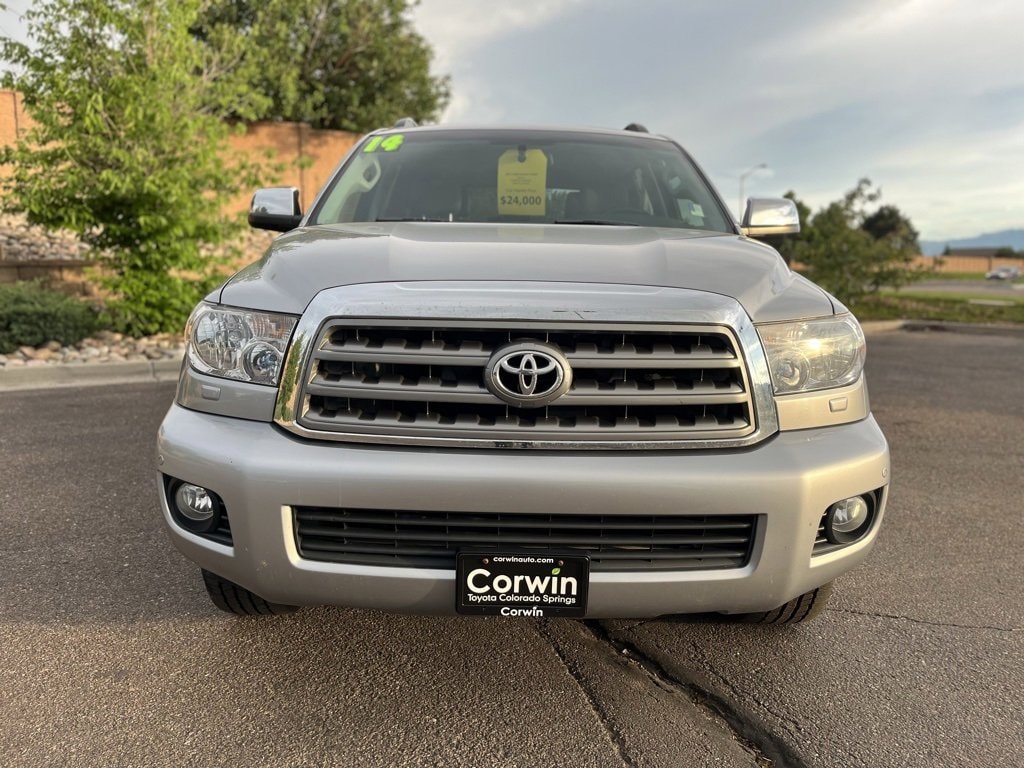 Used 2014 Toyota Sequoia Limited with VIN 5TDJW5G14ES096041 for sale in Colorado Springs, CO