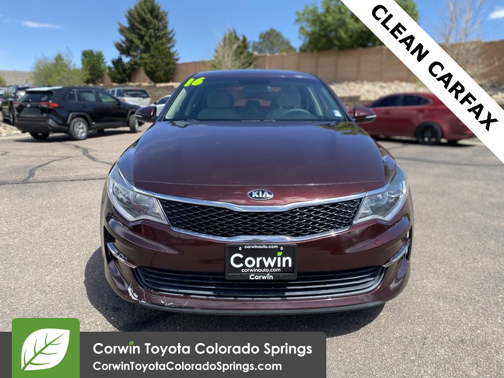 Used 2016 Kia Optima LX with VIN 5XXGT4L36GG026310 for sale in Colorado Springs, CO
