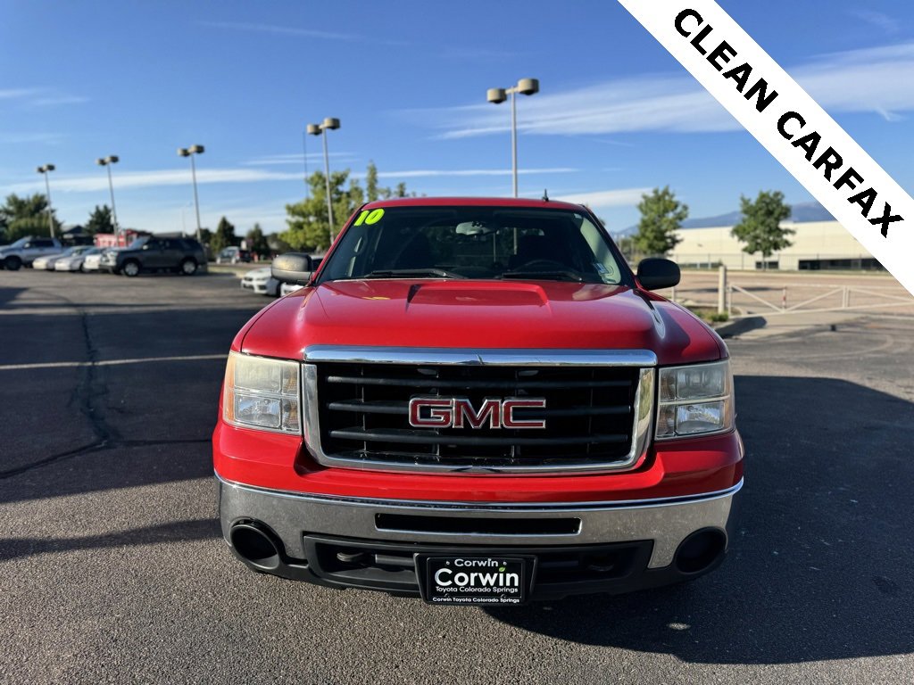 Used 2010 GMC Sierra 1500 SLE with VIN 3GTRKVE33AG161795 for sale in Colorado Springs, CO