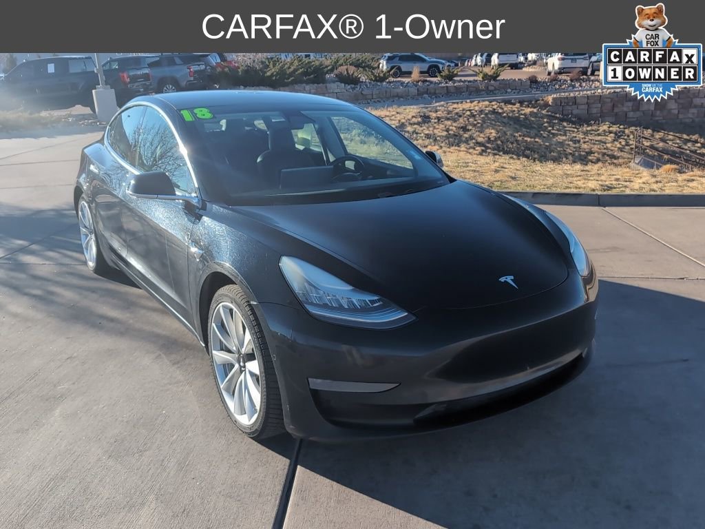 Used 2018 Tesla Model 3 Long Range Dual Motor with VIN 5YJ3E1EBXJF186681 for sale in Colorado Springs, CO