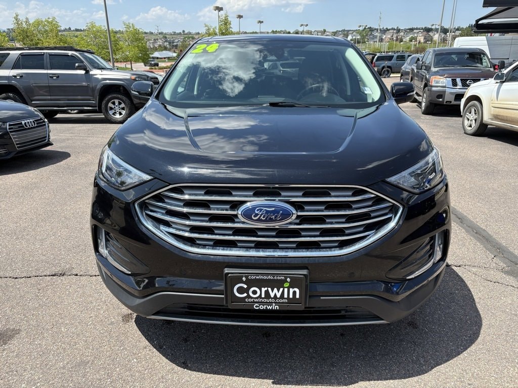 Used 2024 Ford Edge Titanium with VIN 2FMPK4K97RBA37789 for sale in Colorado Springs, CO