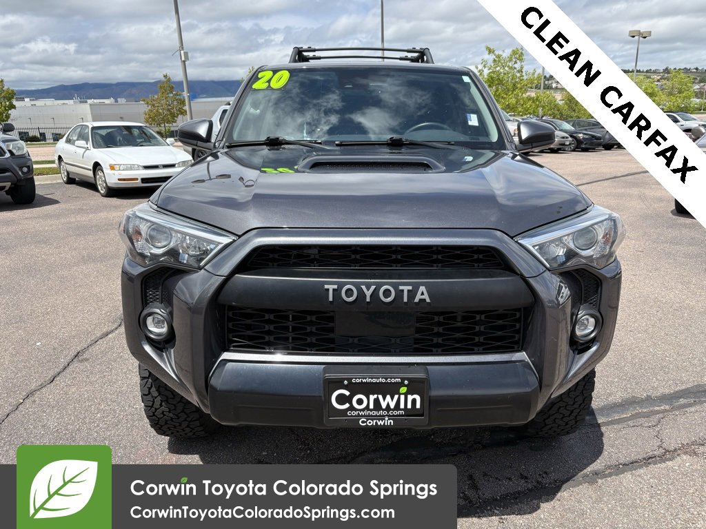 Used 2020 Toyota 4Runner TRD Pro with VIN JTEBU5JR3L5758831 for sale in Colorado Springs, CO