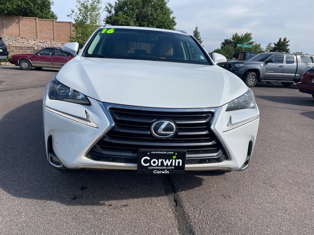 Used 2016 Lexus NX 200t with VIN JTJBARBZ4G2070389 for sale in Colorado Springs, CO