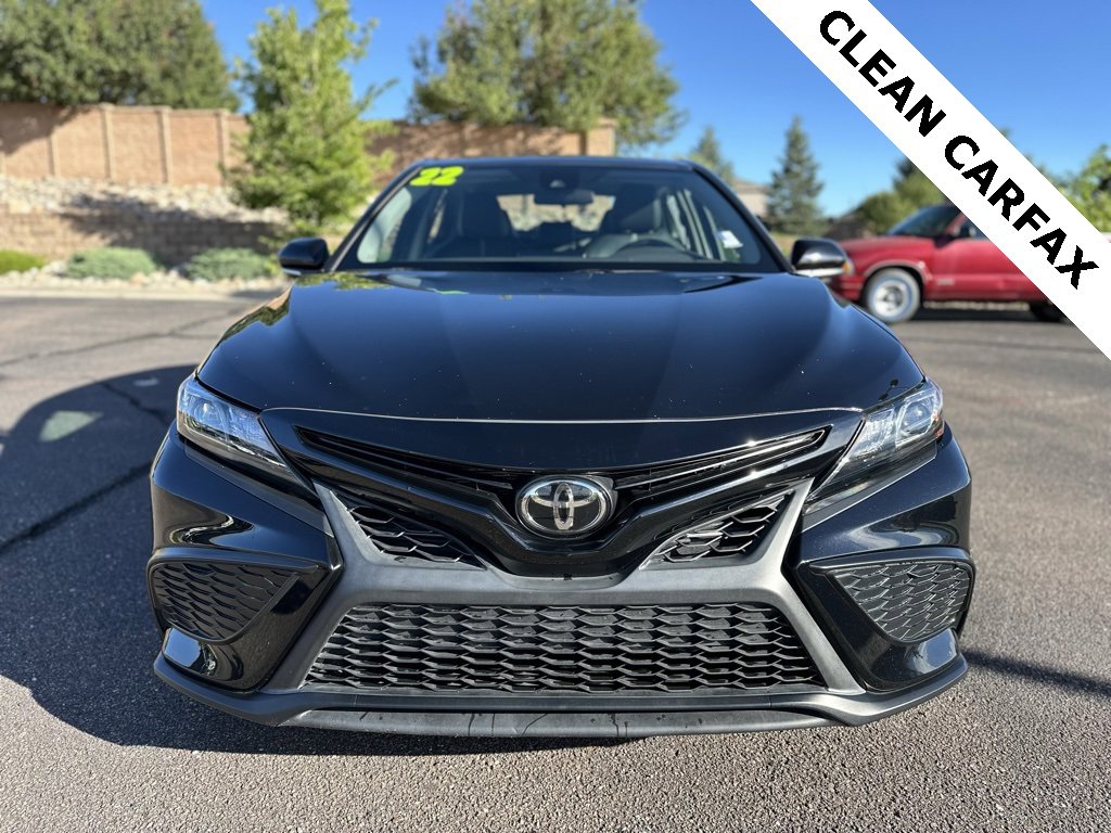 Used 2022 Toyota Camry SE Nightshade with VIN 4T1G11AK3NU032146 for sale in Colorado Springs, CO