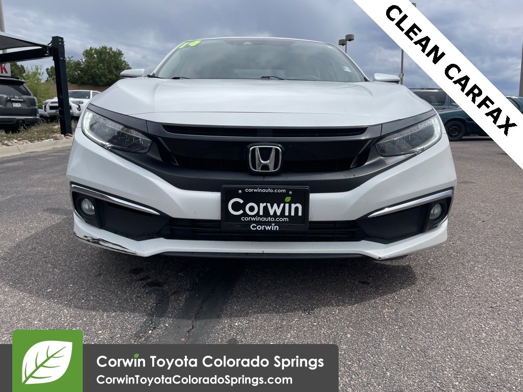 Used 2019 Honda Civic Touring with VIN JHMFC1F94KX002307 for sale in Colorado Springs, CO