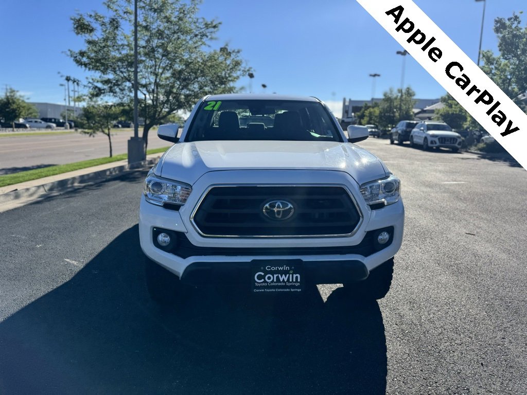 Used 2021 Toyota Tacoma SR5 with VIN 5TFAX5GN5MX192897 for sale in Colorado Springs, CO