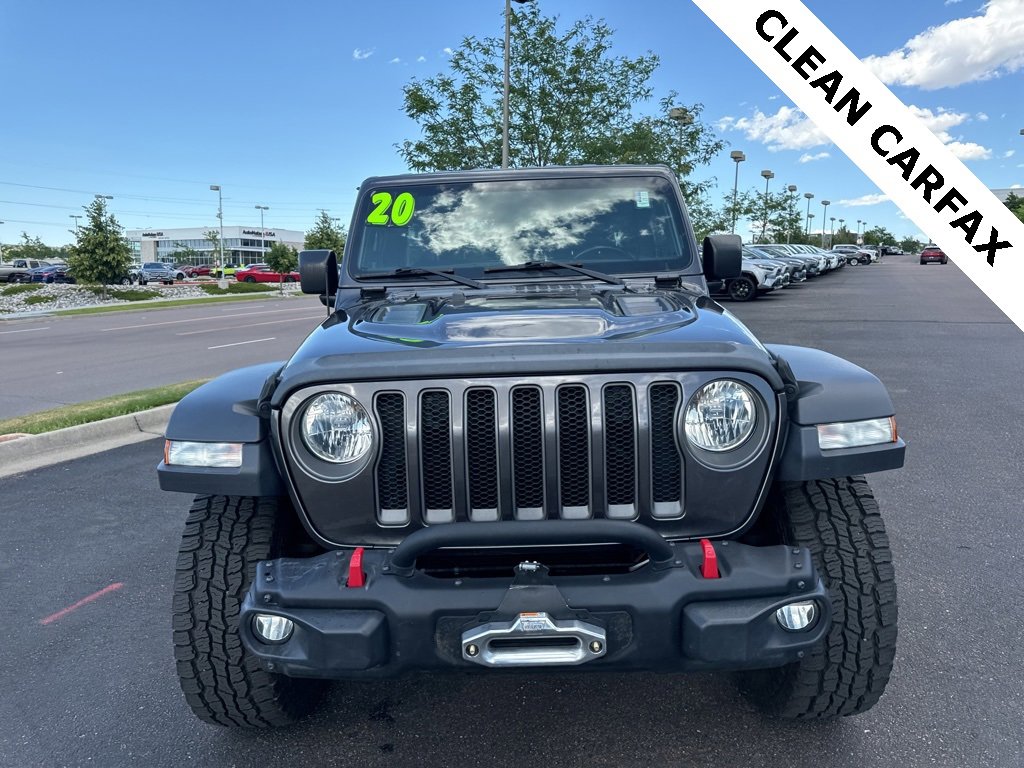 Used 2020 Jeep Wrangler Unlimited Rubicon with VIN 1C4HJXFG0LW108651 for sale in Colorado Springs, CO