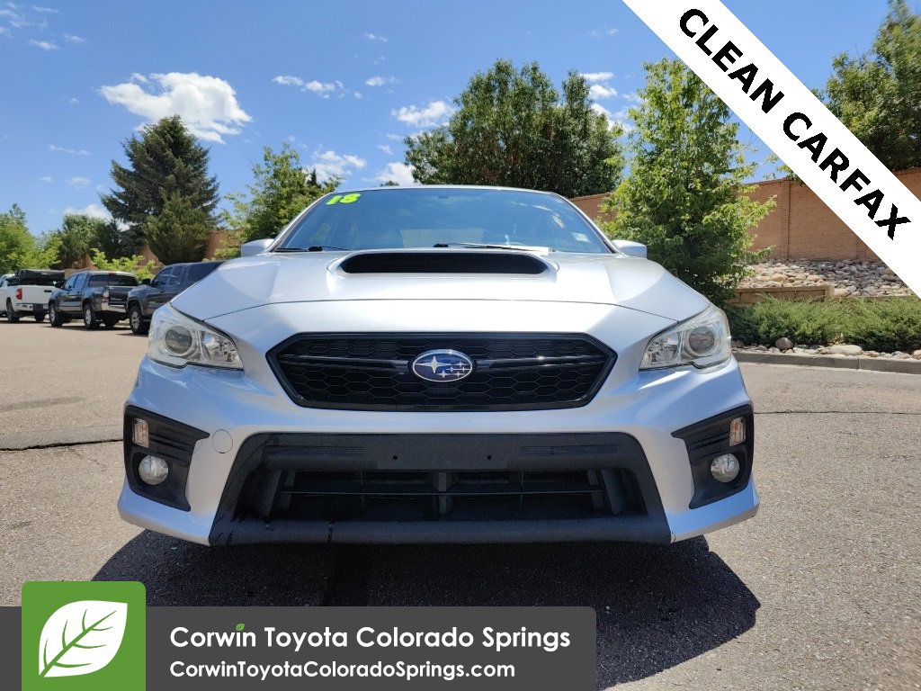 Used 2018 Subaru WRX Premium with VIN JF1VA1C66J9817193 for sale in Colorado Springs, CO