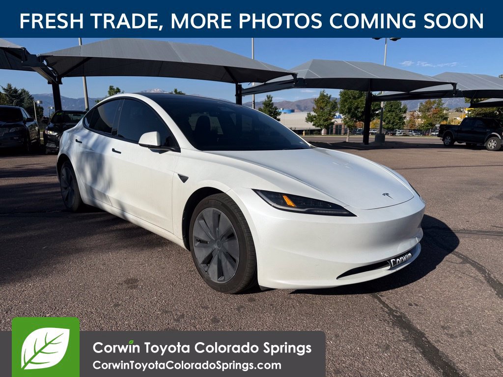 Used 2024 Tesla Model 3 Long Range with VIN 5YJ3E1EB0RF817627 for sale in Colorado Springs, CO