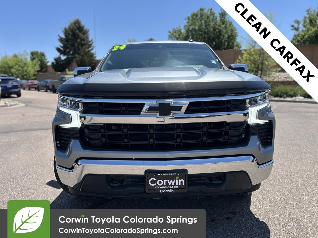 Used 2024 Chevrolet Silverado 1500 LT with VIN 1GCUDDED6RZ169019 for sale in Colorado Springs, CO