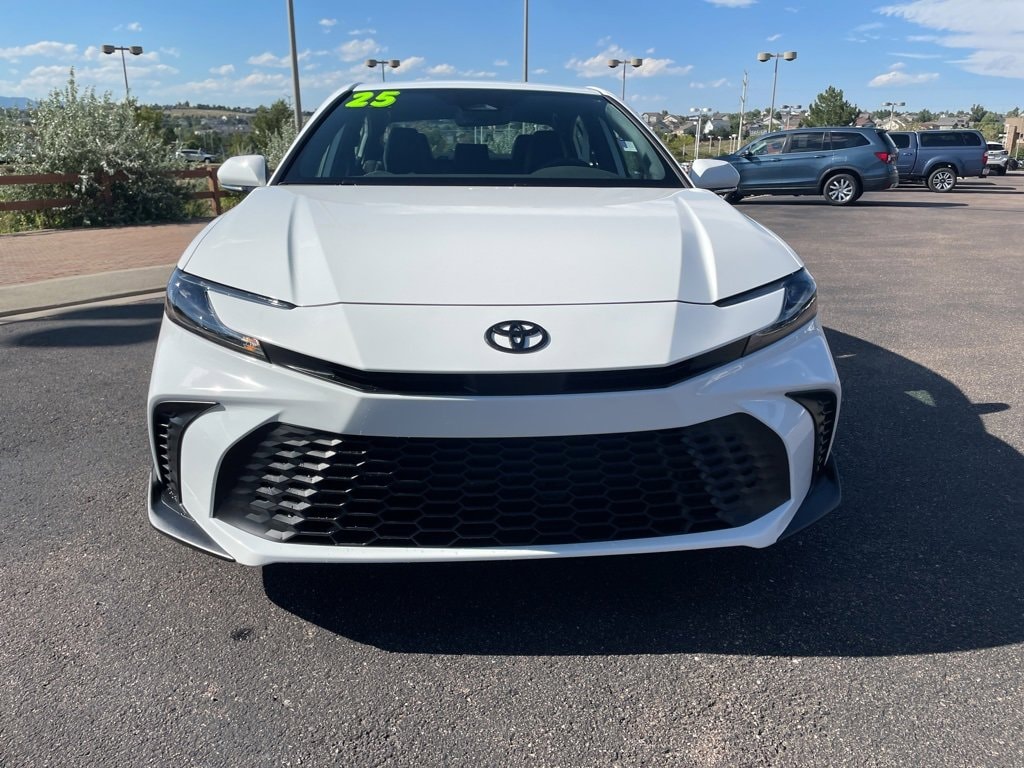 Used 2025 Toyota Camry SE with VIN 4T1DAACKXSU041728 for sale in Colorado Springs, CO