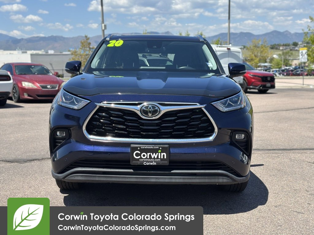 Used 2020 Toyota Highlander Limited with VIN 5TDDZRBH1LS013758 for sale in Colorado Springs, CO
