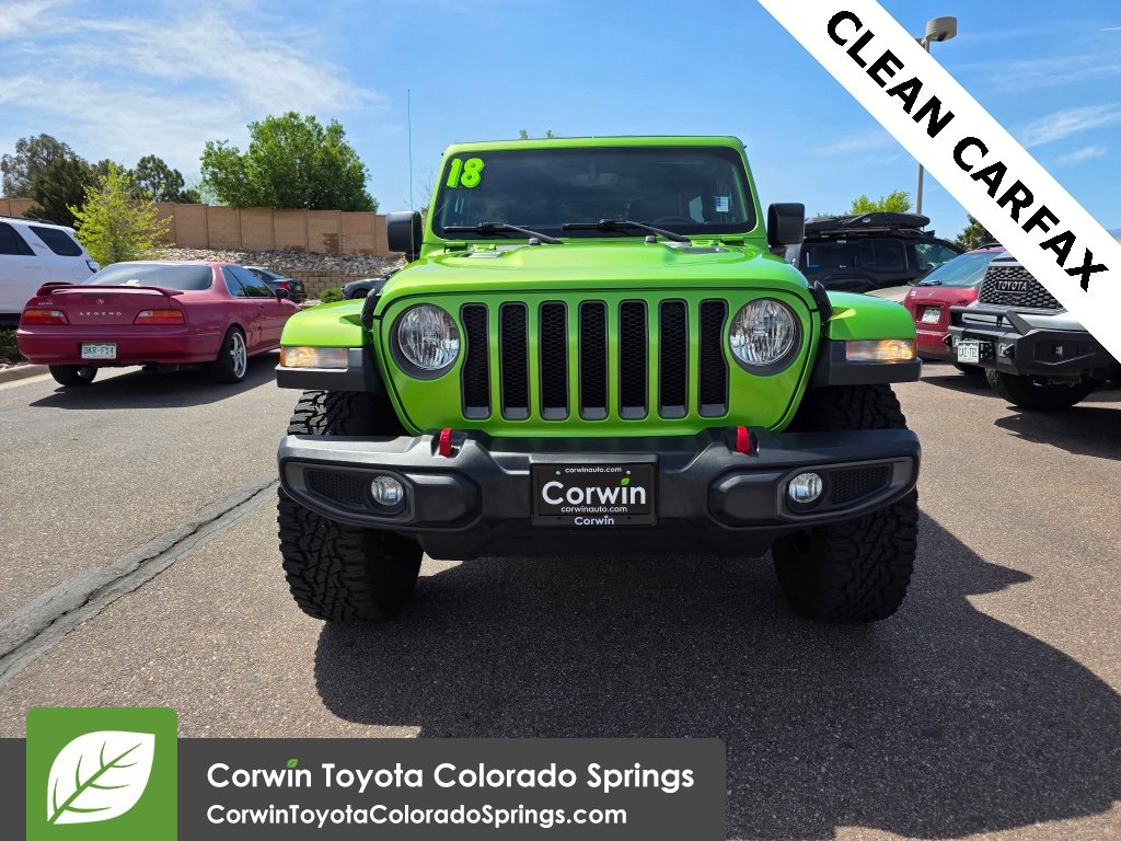 Used 2018 Jeep All-New Wrangler Unlimited Rubicon with VIN 1C4HJXFG2JW269256 for sale in Colorado Springs, CO