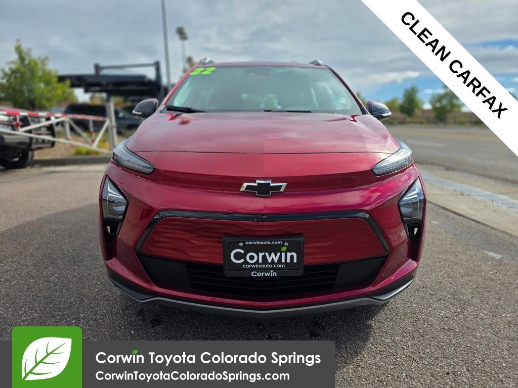 Used 2022 Chevrolet Bolt EUV Premier with VIN 1G1FZ6S0XN4126150 for sale in Colorado Springs, CO