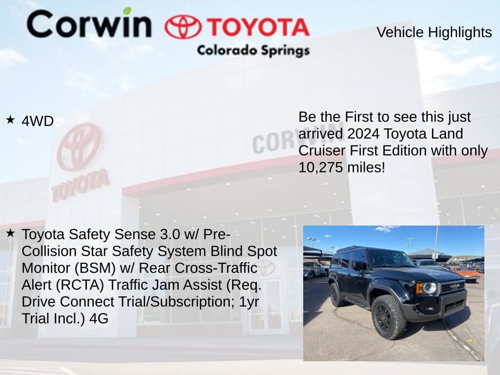 Used 2024 Toyota Land Cruiser First Edition SUV