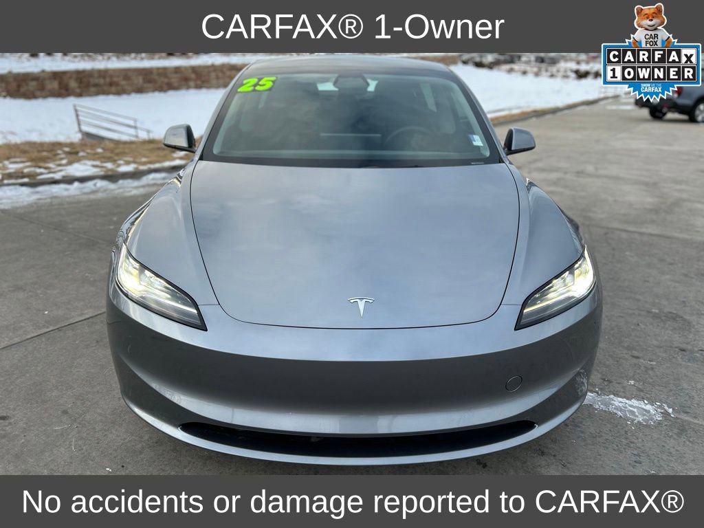 Used 2025 Tesla Model 3 Long Range with VIN 5YJ3E1EB4SF883278 for sale in Colorado Springs, CO