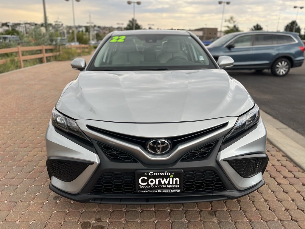 Used 2022 Toyota Camry SE with VIN 4T1G11BK4NU048192 for sale in Colorado Springs, CO