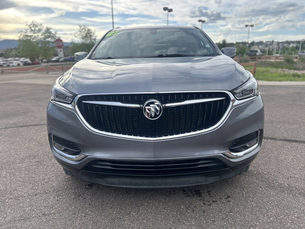 Used 2021 Buick Enclave Essence with VIN 5GAEVAKW0MJ126651 for sale in Colorado Springs, CO