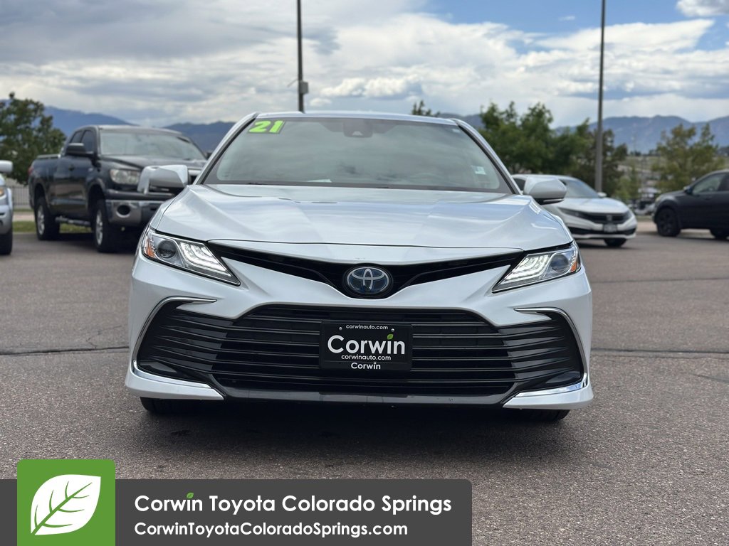 Used 2021 Toyota Camry XLE with VIN 4T1F31AK2MU549037 for sale in Colorado Springs, CO