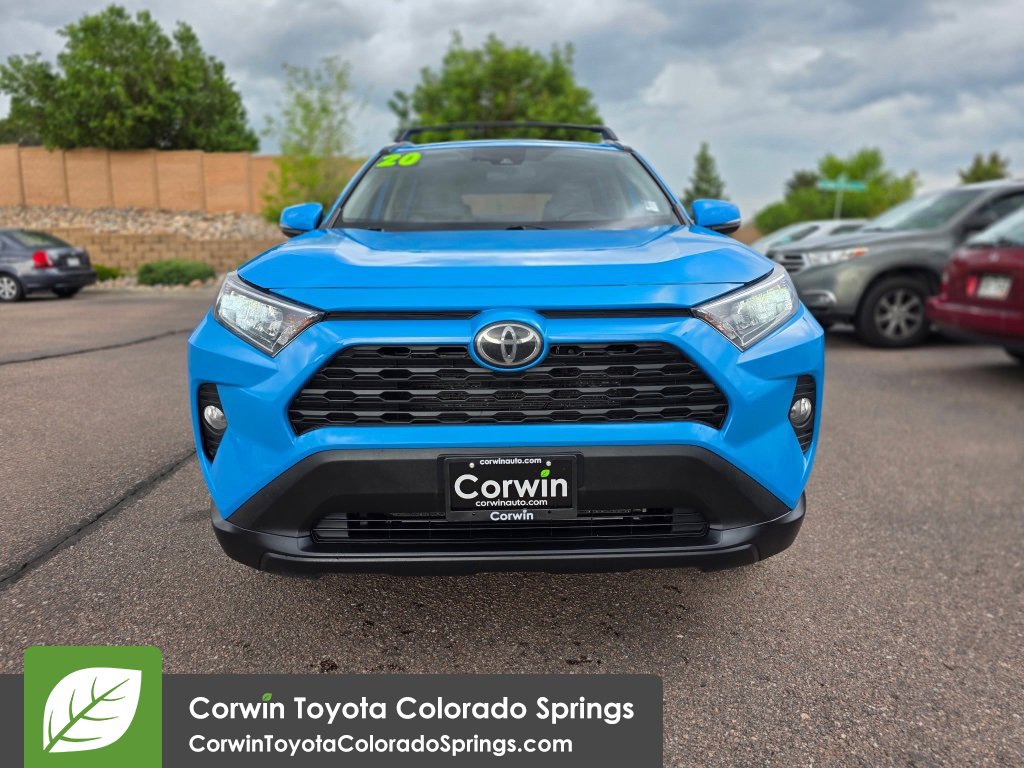 Used 2020 Toyota RAV4 XLE Premium with VIN 2T3A1RFV9LC076164 for sale in Colorado Springs, CO
