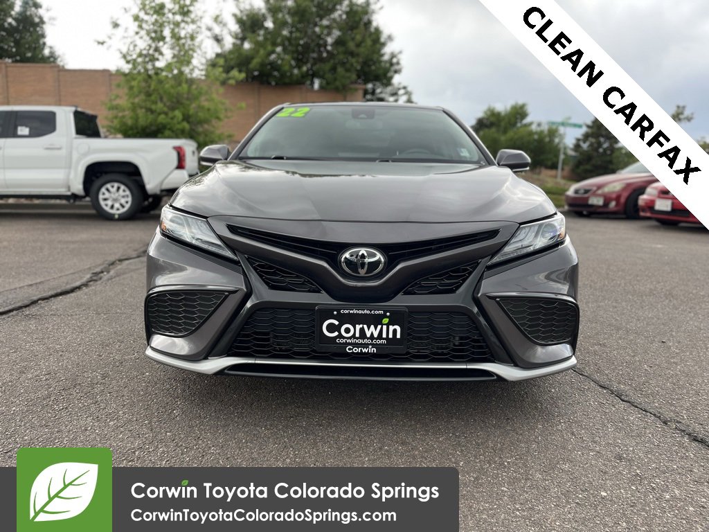 Used 2022 Toyota Camry XSE with VIN 4T1KZ1AK8NU064786 for sale in Colorado Springs, CO