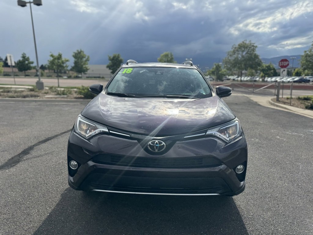 Used 2018 Toyota RAV4 XLE with VIN 2T3RFREV2JW714773 for sale in Fargo, ND